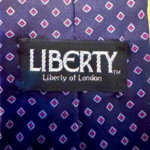 80s Liberty of London tie necktie